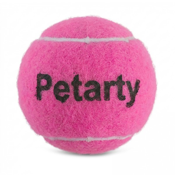 Petarty Tennis Ball for Dog, 2.5 Inch Easy Catching Pet Interactive Ball Sturdy for Small Medium Large Dogs Training Playing - Pack of 1 Petarty Tennis Ball for Dog, 2.5 Inch Easy Catching Pet Interactive Ball Sturdy for Small Medium Large Dogs Training Playing - Pack of 1
