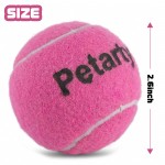 Petarty Tennis Ball for Dog, 2.5 Inch Easy Catching Pet Interactive Ball Sturdy for Small Medium Large Dogs Training Playing - Pack of 1 Petarty Tennis Ball for Dog, 2.5 Inch Easy Catching Pet Interactive Ball Sturdy for Small Medium Large Dogs Training Playing - Pack of 1